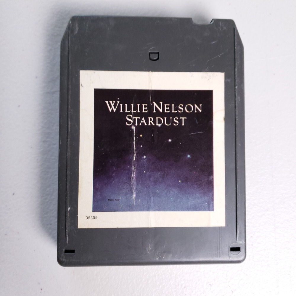 Willie Nelson Stardust Album 8 Track Tape Columbia TC8 JCA 35305 Untested Audio